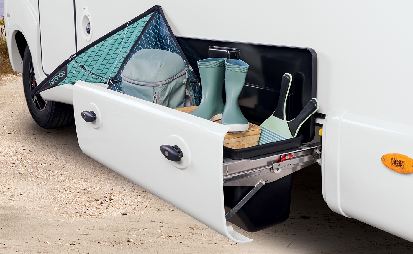 Con chiusura a chiave. Opzione esclusiva Serie 8F.